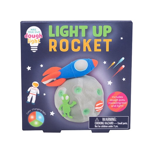 Make Your Own Rocket Dough Lamp